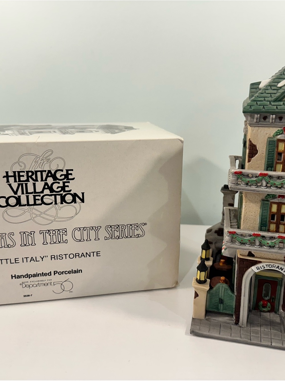 Department 56 Christmas In The City - Little Italy Ristorante